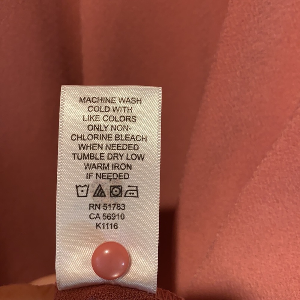 maurices pink v-neck a-line fit & flare dress M - Picture 9 of 12